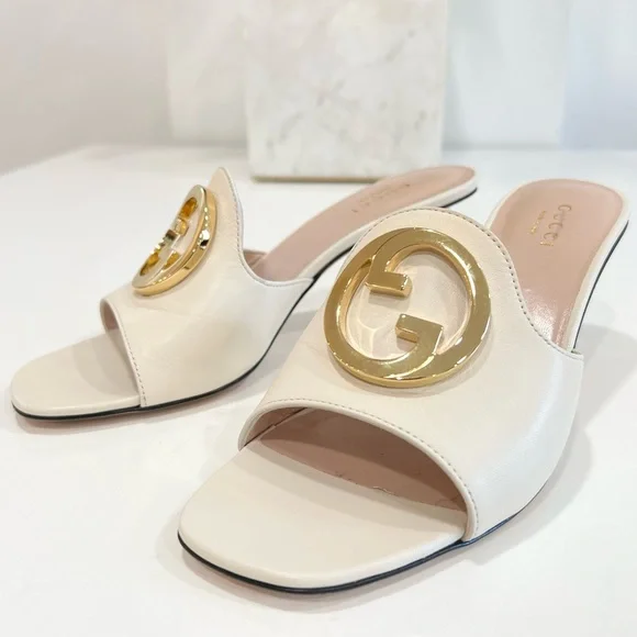 Gucci | Shoes | Gucci Blondie Slide Mule Sandals | Poshmark
